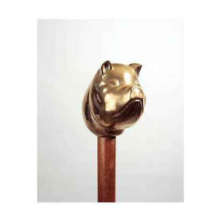 Décoration Canne du Monde Canne Bronze Porky -A47