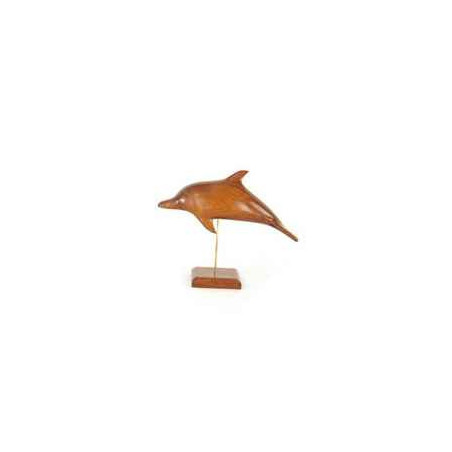 Animaux marins Lasterne - Les miniatures sur socle - Le dauphin en mer - 28 cm - Last-ADA028S-R