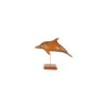 Animaux marins Lasterne - Les miniatures sur socle - Le dauphin en mer - 28 cm - Last-ADA028S-R