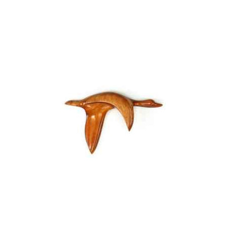 Décoration OiseauxLasterne - Les oiseaux en vol  - Vol du colvert - 30 cm - BCO025-1 Artisan Français - art animalier bois