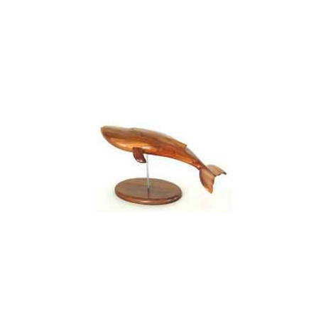 Animaux marins Lasterne - Les miniatures sur socle - Le rorqual - 50 cm - Last-RO050-R