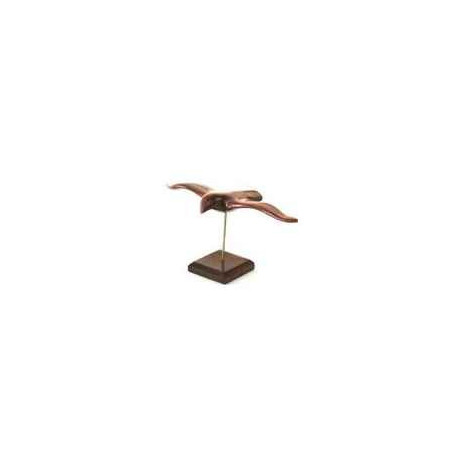 Décoration OiseauxLasterne - Les oiseaux de mer sur socle - Le goéland - 30 cm - Last-GO30-R Artisan Français - art animalier bo