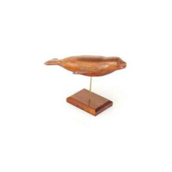 Animaux marins Lasterne - Les miniatures sur socle - Le phoque sous l'eau - 28 cm Last-APH028S-R