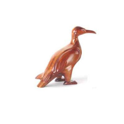 Décoration OiseauxLasterne-Ornementale-Le fou de bassan à terre - OFO040L Artisan Français - art animalier bois