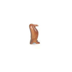 Décoration OiseauxLasterne-Miniature à poser-Le pingouin adulte - 17 cm - PI18-1R Artisan Français - art animalier bois
