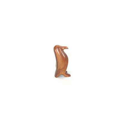 Décoration OiseauxLasterne-Miniature à poser-Le pingouin adulte - 17 cm - PI18-1R Artisan Français - art animalier bois