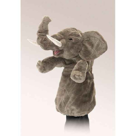 Marionnette Peluche Folkmanis Marionnette de Thêatre Eléphant -2830