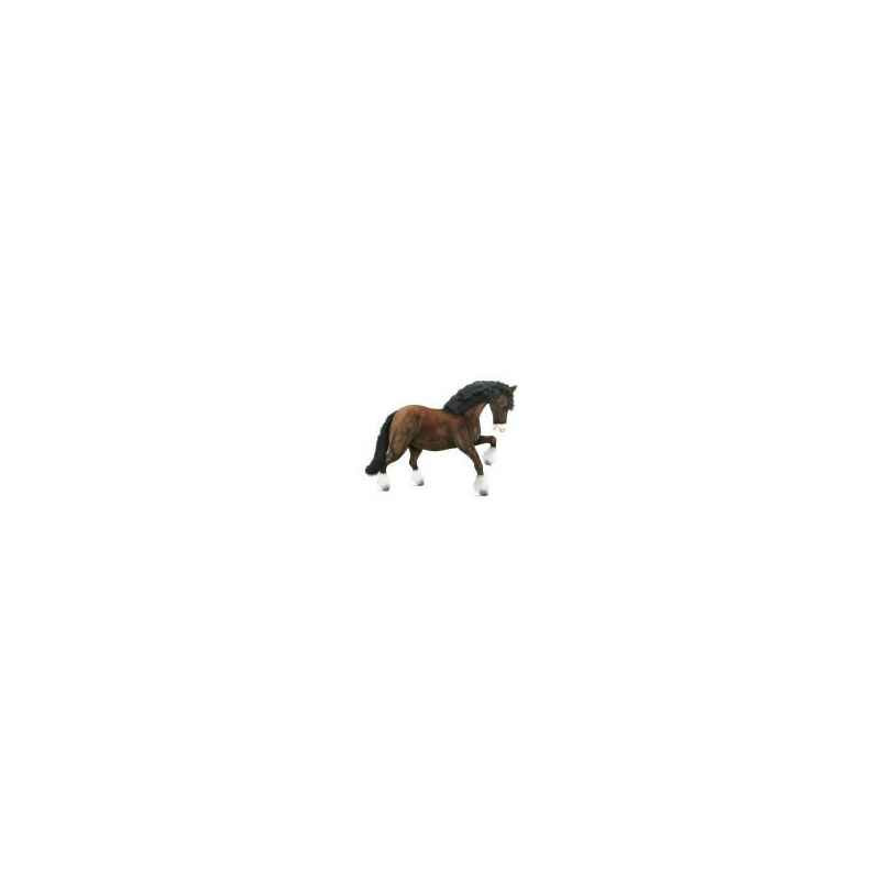 Peluche Cheval de trait Clydesdale Anima-5094