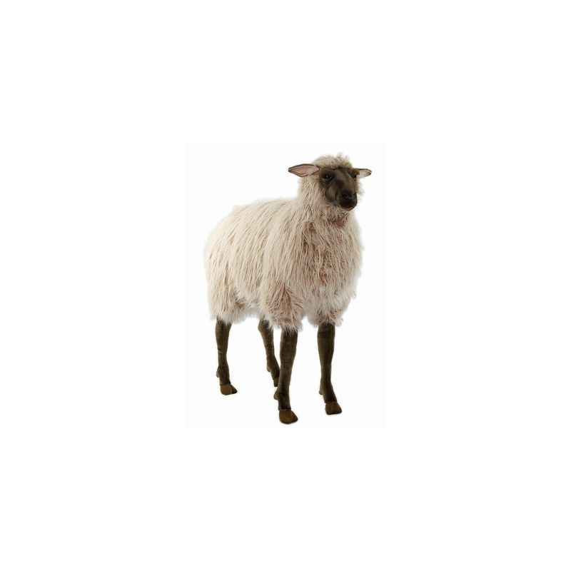 Animaux de la ferme Mouton Brun peluche animalière -3595