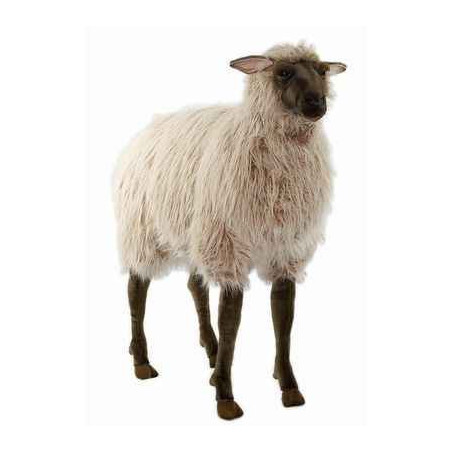 Animaux de la ferme Mouton Brun peluche animalière -3595