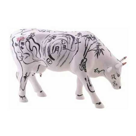 Animaux de la ferme Cow parade -lima 2009, artiste joseph cruz - ying yang-46494