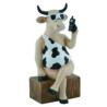 Animaux de la ferme Cow parade -rio de janeiro 2007 , artiste lenny niemeier - call me now-47774