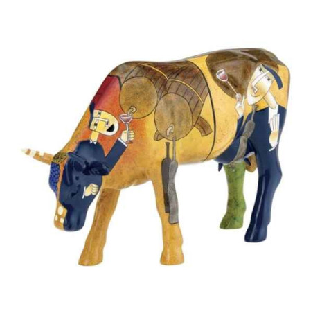 Animaux de la ferme Vache leite de pedra CowParade Taille L