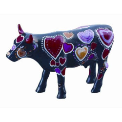 Animaux de la ferme Petite vache edinburgh 2006 andrew forsyth cooween of hearts CowParade résine taille S