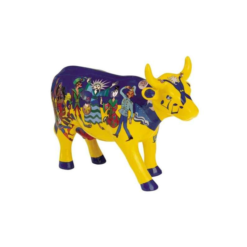 Animaux de la ferme Vache mucca areniana CowParade céramique taille M