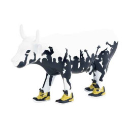 Animaux de la ferme Vache vaca balada CowParade résine taille M