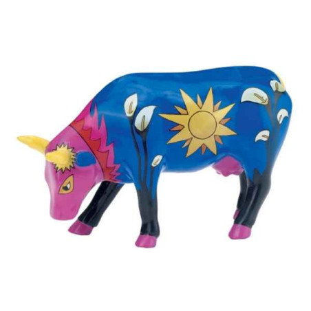 Animaux de la ferme Vache vaca sol CowParade céramique taille M