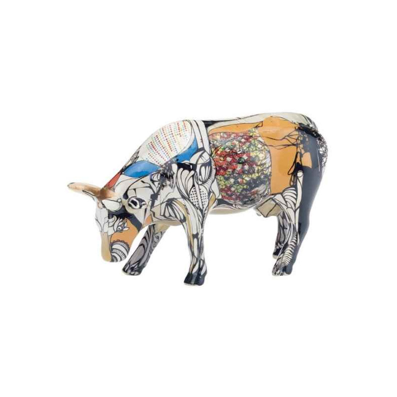 Animaux de la ferme Vache urbana CowParade céramique taille M