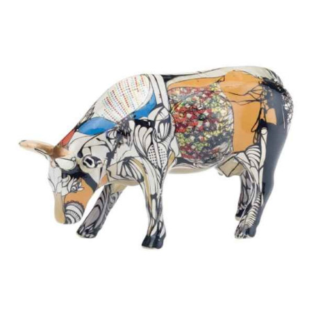 Animaux de la ferme Vache urbana CowParade céramique taille M