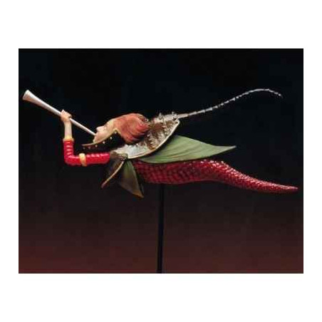 Figurine art mouseion pieter breughel engel met klaroen  pb01 3dMouseion