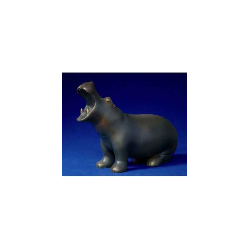 Figurine art mouseion pompon hippopotame  pom02 3dMouseion