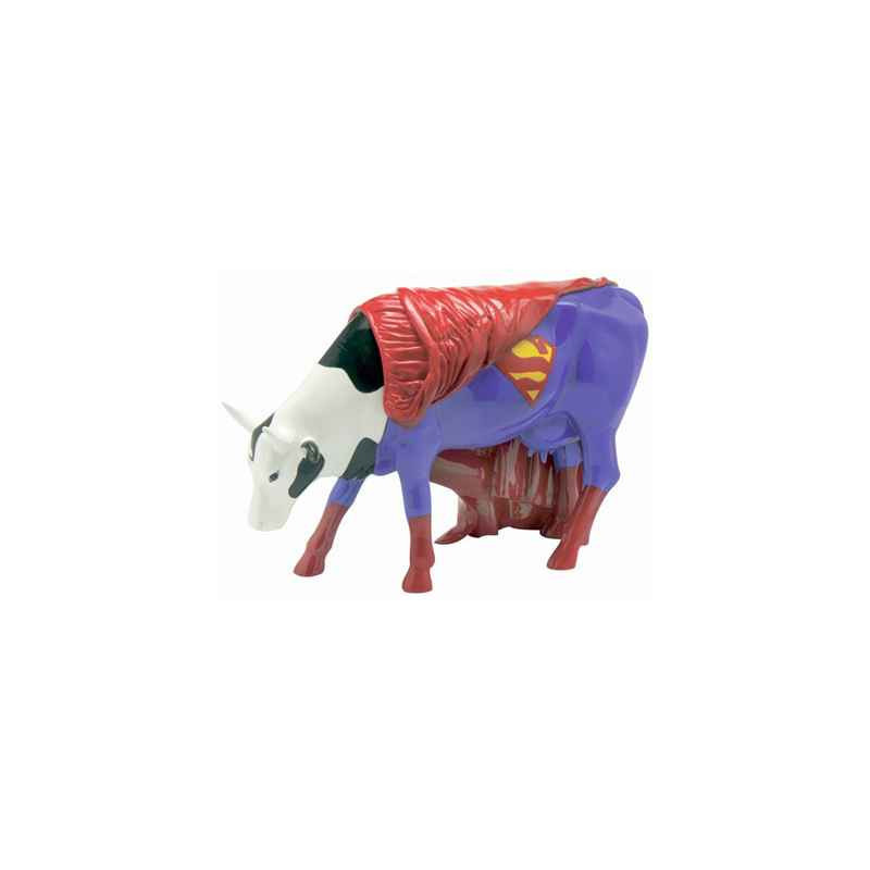 Animaux de la ferme Petite vache Super Cow CowParade résine taille S