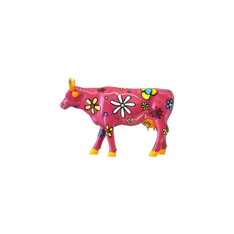Animaux de la ferme Petite vache Dite Kvetu CowParade résine taille S