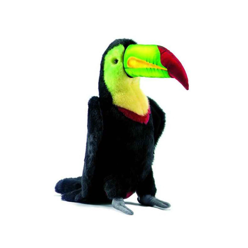 Décoration OiseauxToucan 37 cm peluche animalière -4343 Anima