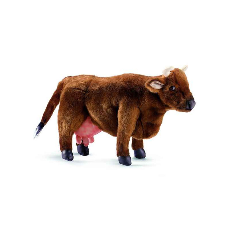 Anima   Peluche vache limousine  38 cm   4601 