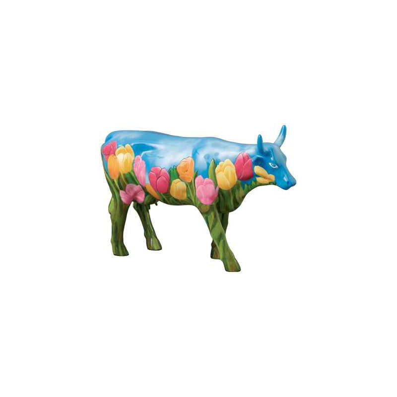 Animaux de la ferme Petite vache Netherlands CowParade résine taille S