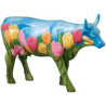 Animaux de la ferme Petite vache Netherlands CowParade résine taille S