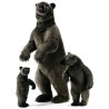 Animaux-Bois-Animaux-Bronzes propose Grizzly dressé 70 cm peluche animalière -3606