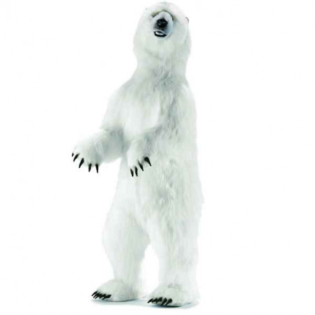 Anima   Peluche ours polaire dressé 150 cm   3650