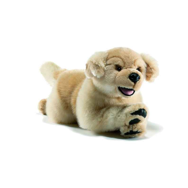 Animaux-Bois-Animaux-Bronzes propose Chien Golden 42 cm peluche animalière -1650