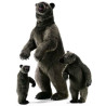 Animaux-Bois-Animaux-Bronzes propose Grizzly dressé 150 cm peluche animalière -3626