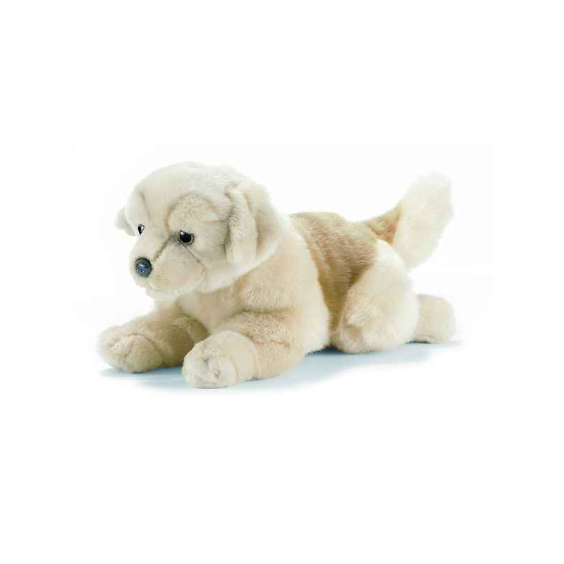 Animaux-Bois-Animaux-Bronzes propose Chien Golden 27 cm peluche animalière -1651