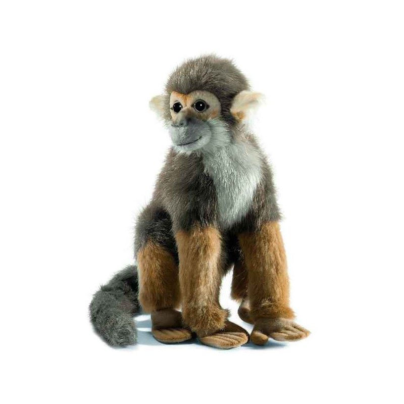 Animaux sauvage Singe écureuil 27 cm peluche animalière -3827