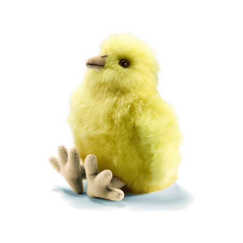 Décoration OiseauxEnsemble 2 Peluches poussin tout jaune 11 cm peluche animalière -7040 Anima