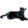 Félin Panthère noire couchée 100 cm peluche animalière -4740