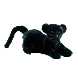 Félin Panthère noire junior 35 cm peluche animalière -4756