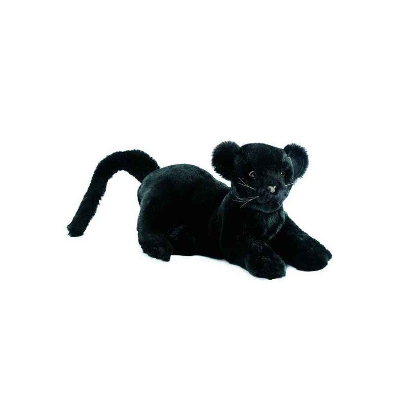 Félin Panthère noire junior 35 cm peluche animalière -4756