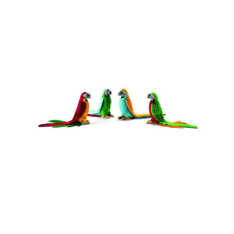 Perruche vert/rouge 16cmh Anima 3326 Perruche vert/rouge 16cmh Anima 3326