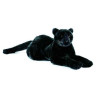 Félin Panthère noire couchée 35 cm peluche animalière -1619