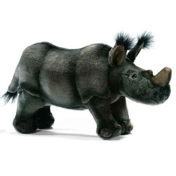 Animaux sauvage Rhinocéros 32 cm peluche animalière -3526