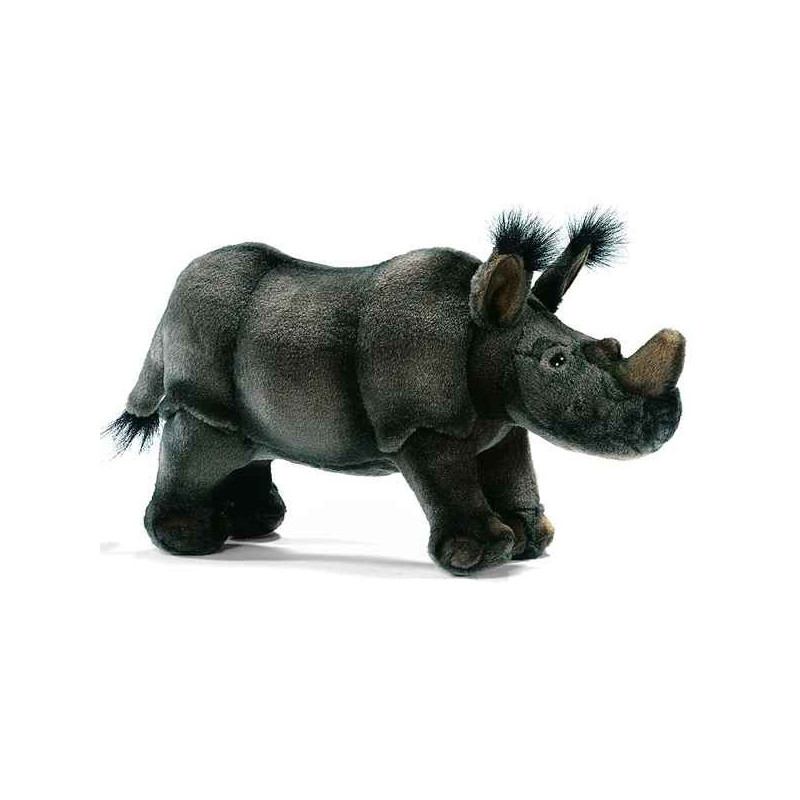 Animaux sauvage Rhinocéros 32 cm peluche animalière -3526