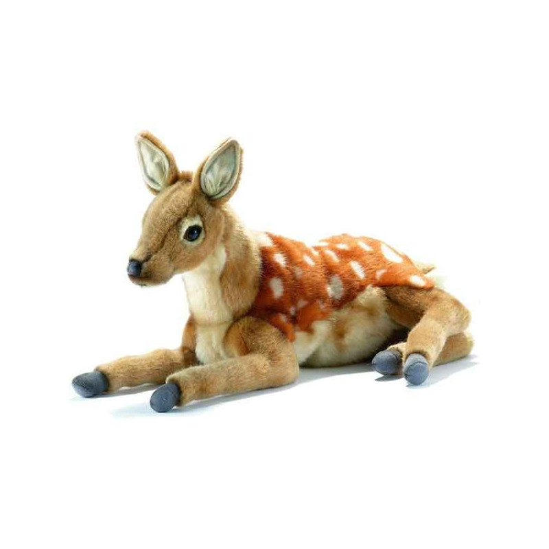 Animaux de la forêt Faon couché 36 cm peluche animalière -5016