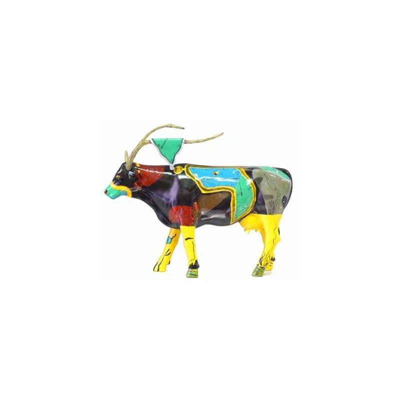 Animaux de la ferme Cow Parade -Houston 2001, Artiste Merry Calderoni - Salvador Cowli-46154