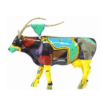 Cow Parade -Houston 2001, Artiste Merry Calderoni - Salvador Cowli-46154
