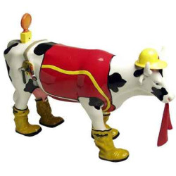 Animaux de la ferme Cow Parade -Houston 2001, Artiste K8 Creations - Udder Cowstruction-40524