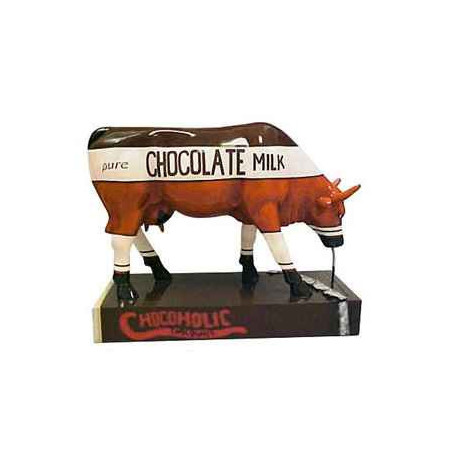 Animaux de la ferme Cow Parade -Kansas City 2001, Artiste Judy K. Tuckness - Chocoholic-46139
